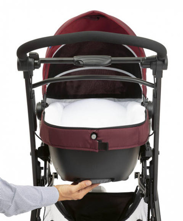 Chicco Trio Activ3 Wózek Wielofunkcyjny 3w1 Burgundy