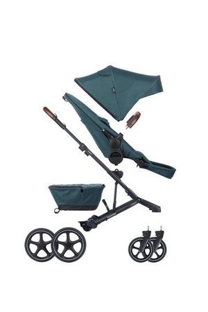 Easywalker Harvey 5 Premium Wózek Głęboko-Spacerowy Jade Green