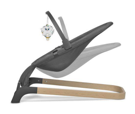 Lionelo June Air Bujaczek Grey Graphite