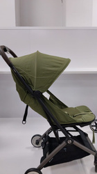 [OUTLET] Cybex Orfeo Wózek Spacerowy Rama Taupe Moss Green 2025