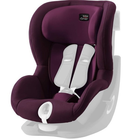 Britax Romer King II ATS & King II LS & King II Tapicerka Letnia Do Fotelika Burgundy Red