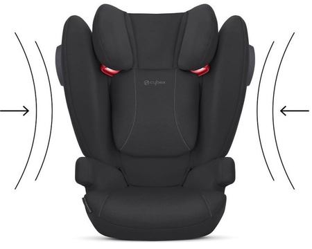 Cybex Solution B2-Fix + Lux Fotelik Samochodowy 15-36 kg Volcano Black