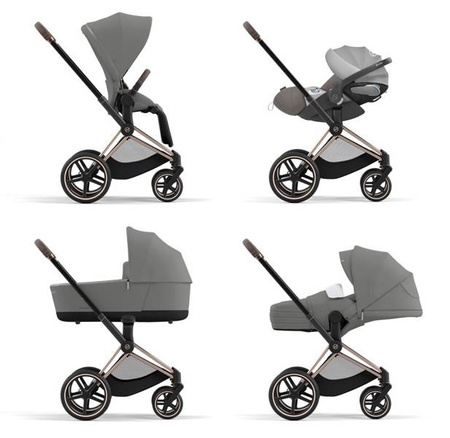 Cybex Priam 4.0 Wózek Spacerowy Soho Grey