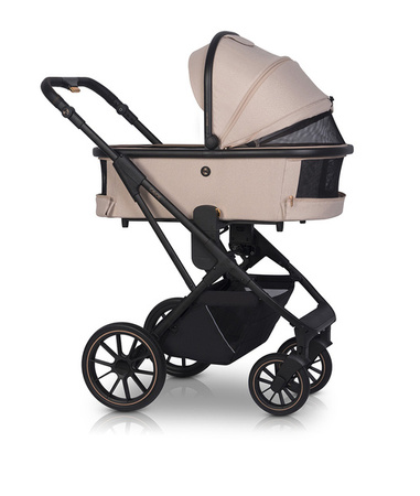 Cavoe Axo Shine Wózek Głęboko-Spacerowy Flamingo