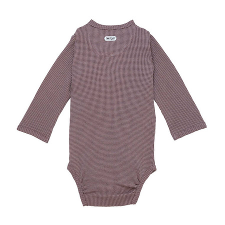 Lodger Body kopertowe niemowlęce długi rękaw bawełniane wrzosowe Ciumbelle Rose r. 56