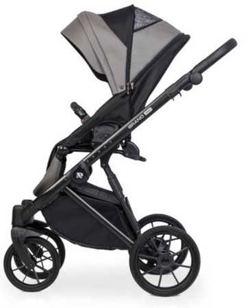 Riko Brano Pro Wózek Głęboko-Spacerowy 2w1 Anthracite