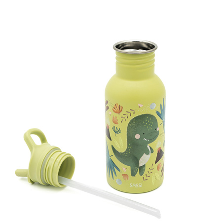 Sassi Butelka na wodę bidon 500 ml Dinozaur