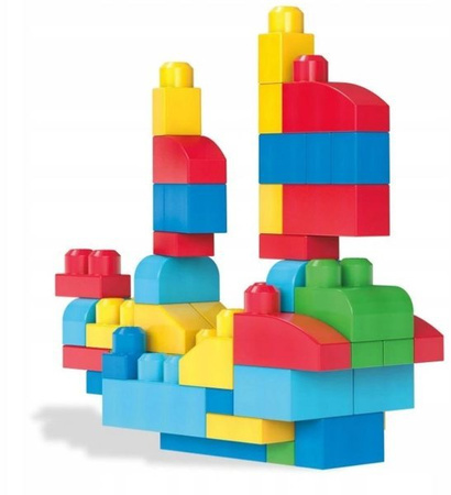 Mega Bloks Klocki Dla Dzieci 60 Elementów DCH55 Niebieskie