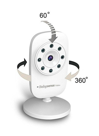 BabySense Videoniania Z 2 Kamerami V24EU+2K