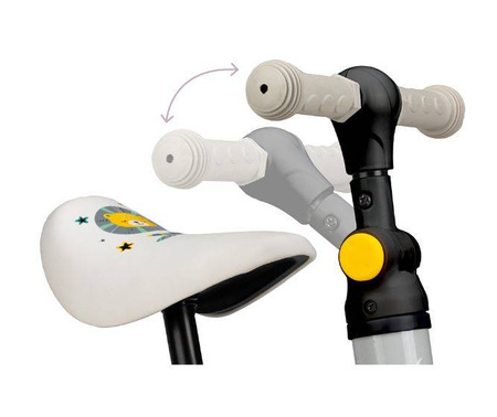 MoMi Loris Rowerek 4w1 Szaro Żółty