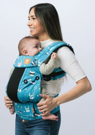 Tula Baby Nosidełko Explore Coast Critter Squad