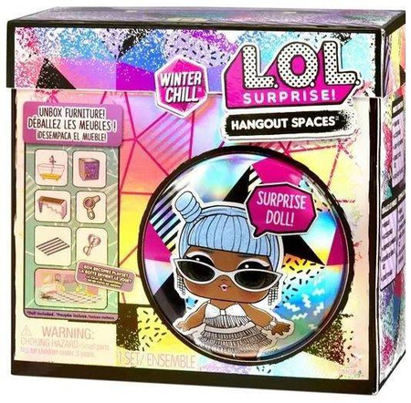 LOL Surprise Mebelki Winter Chill Sauna z Lalką Ice 118350