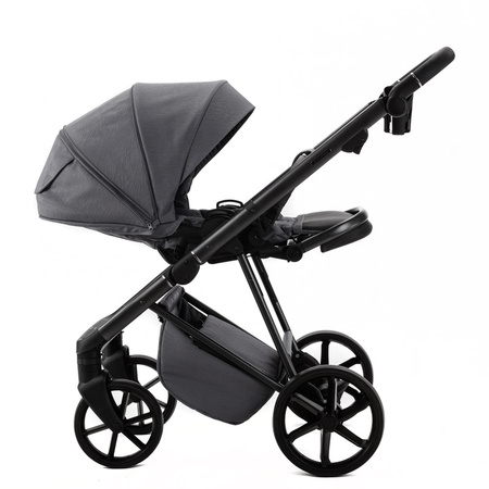 Adamex Delta Natura 4 Wózek Głęboko-Spacerowy Stone