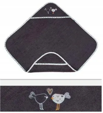 BabyMatex Okrycie kąpielowe niemowlęce 100x100 Birds