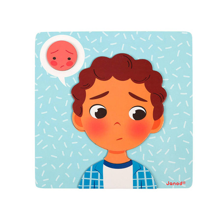 Janod Magnetyczna układanka Emocje