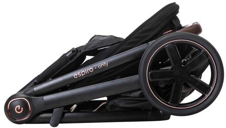 Espiro Only Way 2022 Wózek Spacerowy Koła Żelowe 208 stylish Quartz