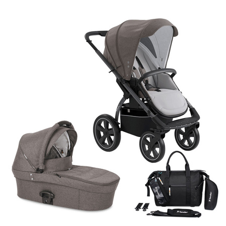 X-Lander X-Move Wózek Głęboko-Spacerowy z Torbą 2w1 Evening Grey