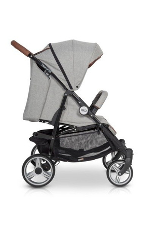 Easy Go Domino Wózek Bliźniaczy Latte