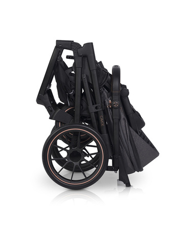 Cavoe Axo Shine Wózek Głęboko-Spacerowy 2w1 + Torba + Adaptery French Grey