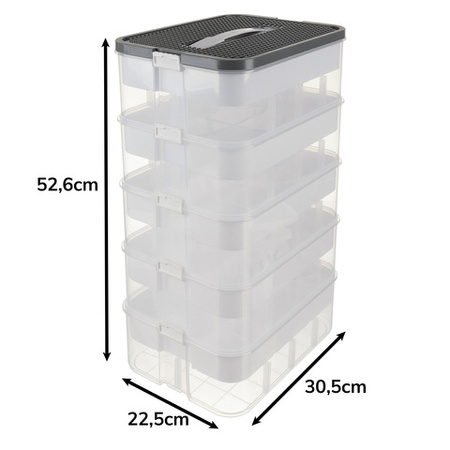 Pudełko Na Klocki- 5 Poziomów