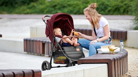 Kinderkraft Grande LX Wózek Spacerowy Grey