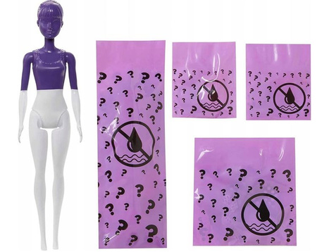 Barbie Kolorowa Niespodzianka Lalka w Tubie GTR94