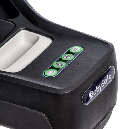 BabySafe Westie Fotelik Samochodowy 0-18 kg Black Grey