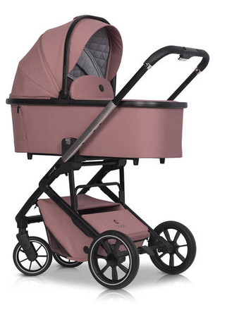 Cavoe Moi+ Wózek GłębokoSpacerowy 2w1 + Torba + Adaptery Desert Rose