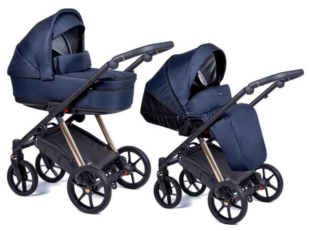 Coletto Axiss Gold Wózek Głęboko-Spacerowy Rama Złota AX-08 Gold