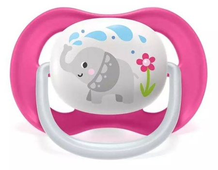 Avent Smoczek Girl Elep/Peng Gr.6-18 080/08