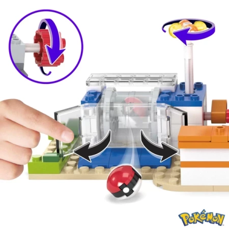 Mattel Mega Pokemon - Leśne Centrum Pokemonów Zestaw Klocków Konstrukcyjnych