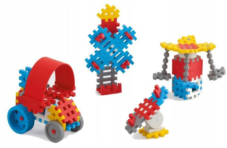 Marioinex Klocki Waffle Mini 70 Sztuk Konstruktor Chłopiec