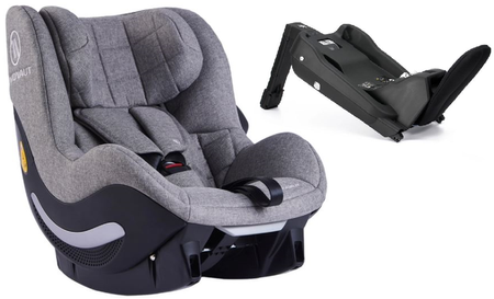 Avionaut Aerofix 2.0 Fotelik Samochodowy 0-18 kg + Baza Isofix 01 Grey Melange AV-350 /AF.NL.01