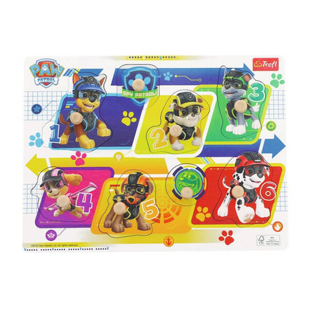 Trefl Puzzle Medium Paw Patrol Spy Zabawka Drewniana