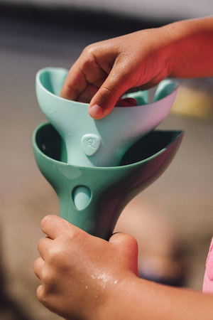 QUUT Zestaw łopatka + grabki Raki Garden Green