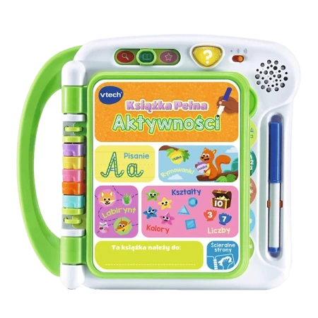 V-Tech Zabawka Interaktywna Książka Pełna Aktywności