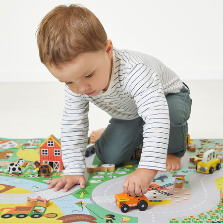 Janod Mata do zabawy z drogą Wieś Cross Roads 2+
