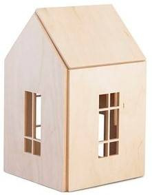 Babai Drewniana Zabawka Domek Dla Lalek z Magnes Rozmiar L Naturalny