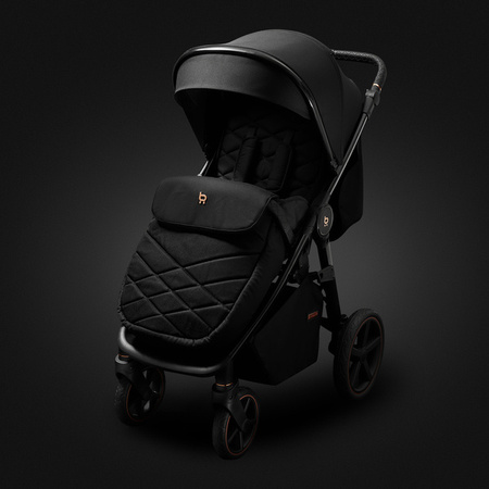 Future Design Xplode Chrome Wózek Spacerowy Jet Black