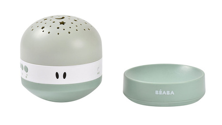 Beaba Projektor gwiazd z pozytywką i czujnikiem płaczu Pixie Sage green