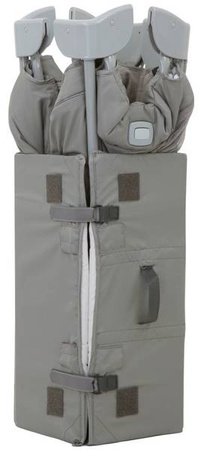 Joie Kubbie Sleep Łóżeczko Dwupoziomowe Foggy Gray