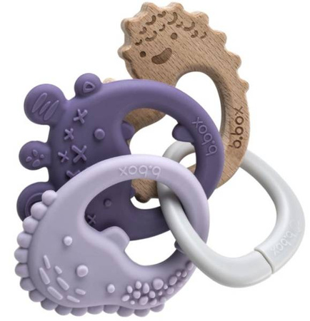 B.Box Trio Gryzaki Sensoryczne Piwonia