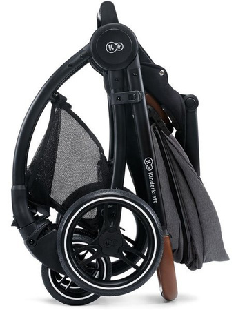 Kinderkraft Evolution Wózek Spacerowy + Cocoon Platinum Grey