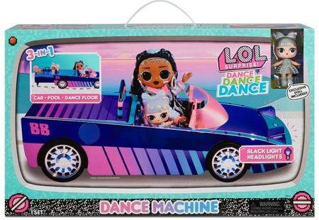 L.O.L. lol Surprise Dance Machine Laleczka + Samochodzik 577409