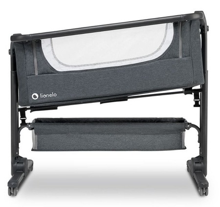 Lionelo Łóżeczko 3 w 1 Timon + Materac Graphite