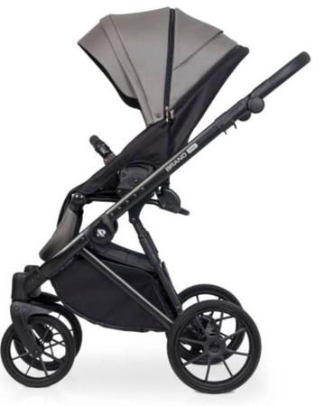 Riko Brano Pro Wózek Głęboko-Spacerowy 2w1 Anthracite