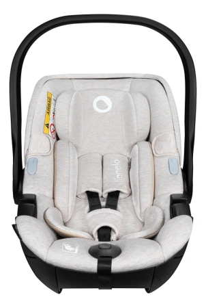 Lionelo Moxie i-Size - fotelik samochodowy dla niemowląt 0-13 kg Beige Sand