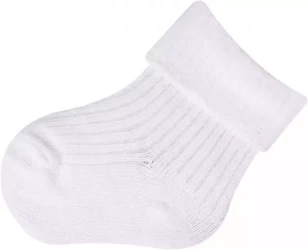 Yo! Skarpety Niemowlęce Bezuciskowe 3-6 m Białe