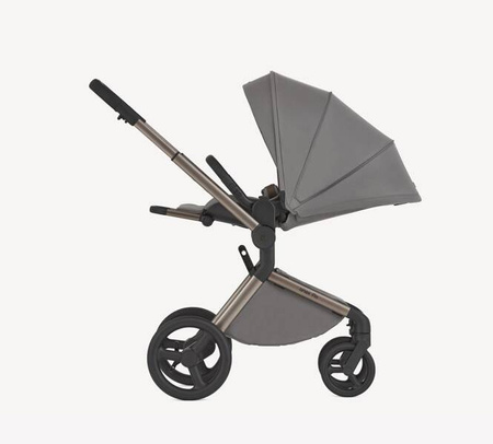 Anex Flo Wózek Głęboko-Spacerowy Charm + Cybex Aton B2 i-Size Fotelik Samochodowy 0-13kg + Baza One Volcano Black