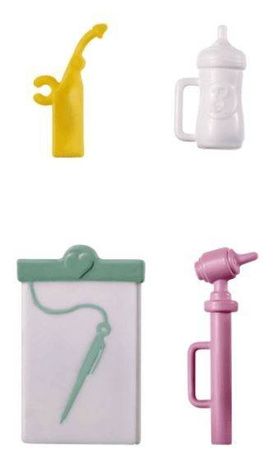 Barbie Kariera Lekarz Pediatra z Bobasem i Akcesoriami GVK03